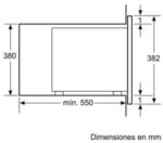 مایکروویو توکار بوش مدل BEL554MS0 - Image 2