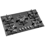 اجاق-گاز-صفحه‌ای-پنج-شعله-استیل-البرز-مدل-G5913-kalarey-4